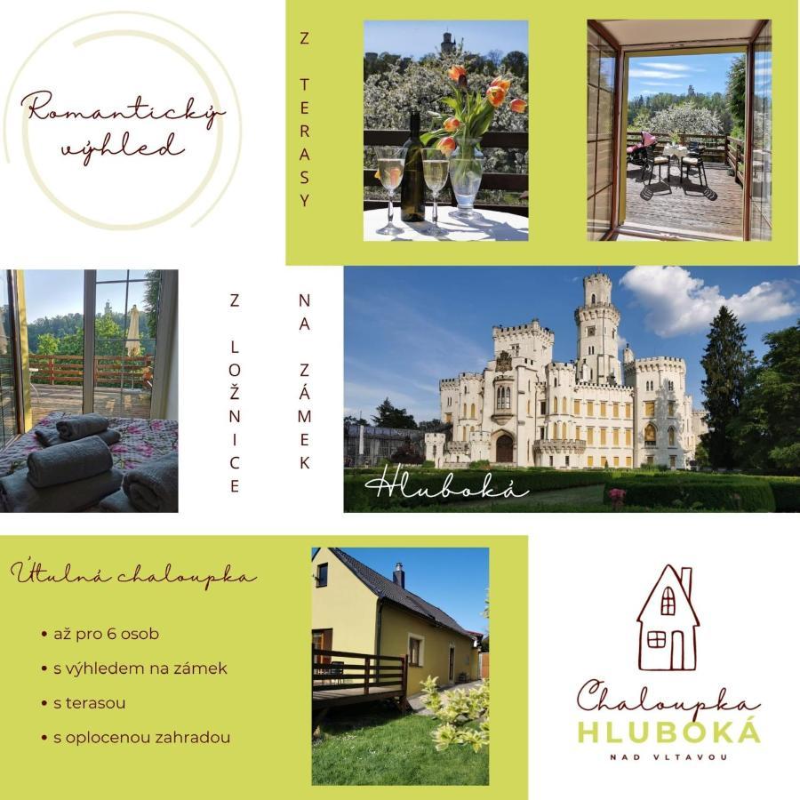 Chaloupka Hluboka - Family Holidays In South Bohemia Hluboka nad Vltavou Ngoại thất bức ảnh
